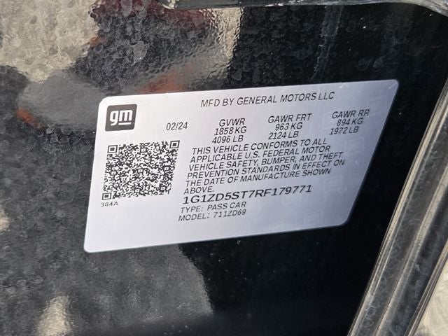 2024 Chevrolet Malibu LT 1LT