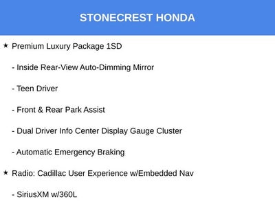 2023 Cadillac XT6 Premium Luxury