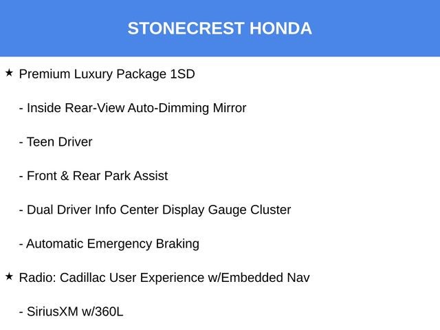 2023 Cadillac XT6 Premium Luxury