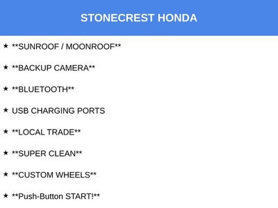 2019 Honda Accord EX