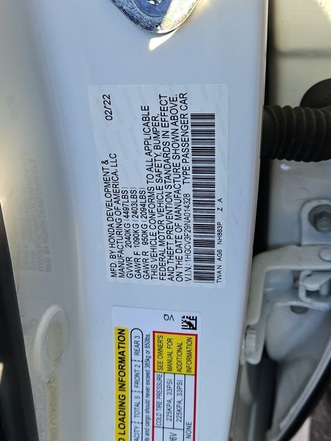 2022 Honda Accord Hybrid Sport