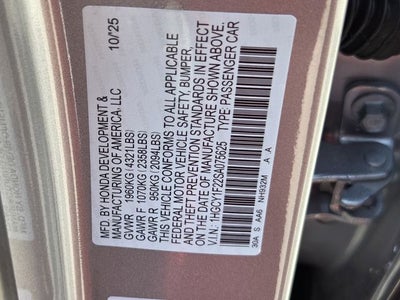 2025 Honda Accord LX