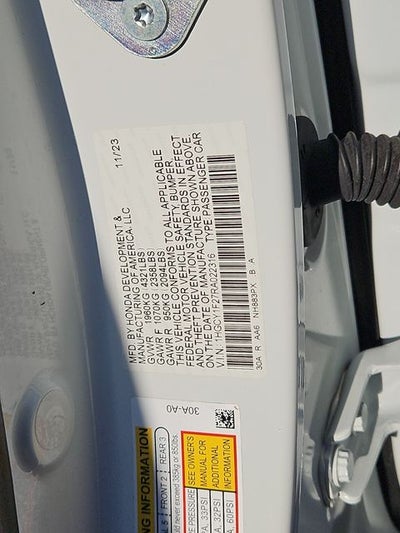 2024 Honda Accord LX