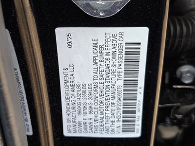 2025 Honda Accord LX