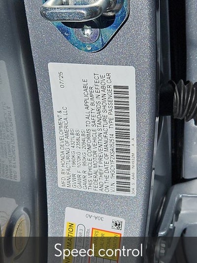 2025 Honda Accord LX