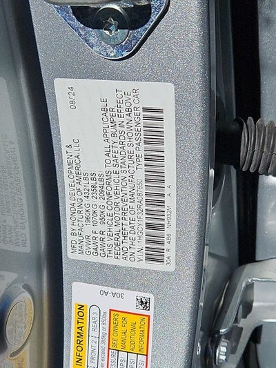 2024 Honda Accord EX