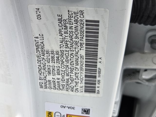 2024 Honda Accord EX