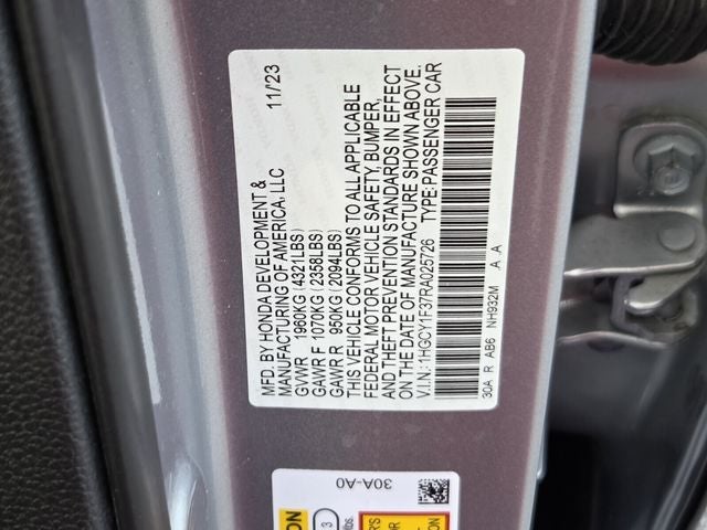 2024 Honda Accord EX