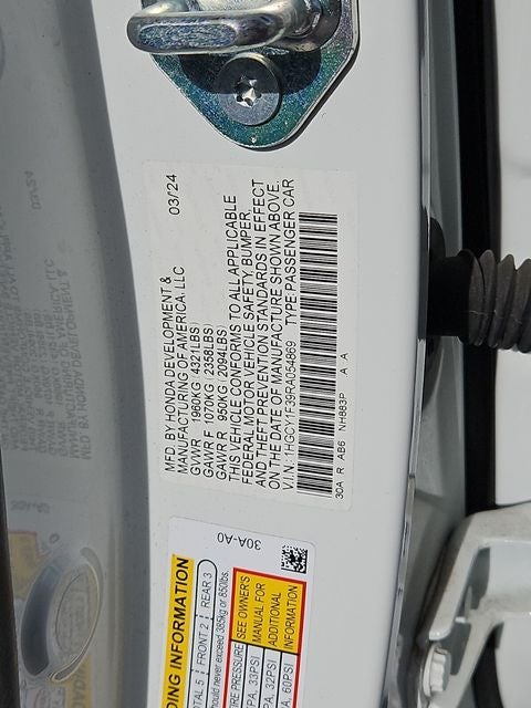 2024 Honda Accord EX