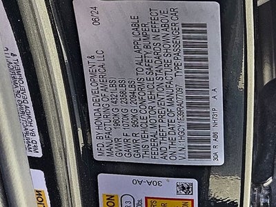 2024 Honda Accord EX