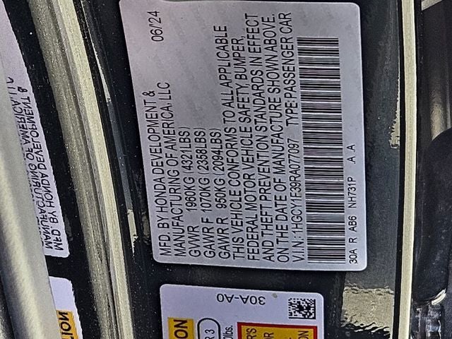 2024 Honda Accord EX