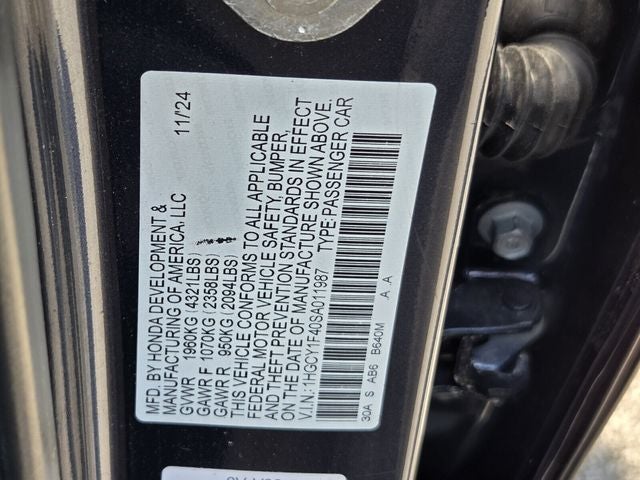 2025 Honda Accord SE