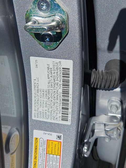 2025 Honda Accord SE