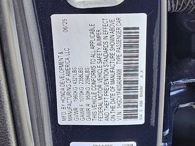 2025 Honda Accord SE
