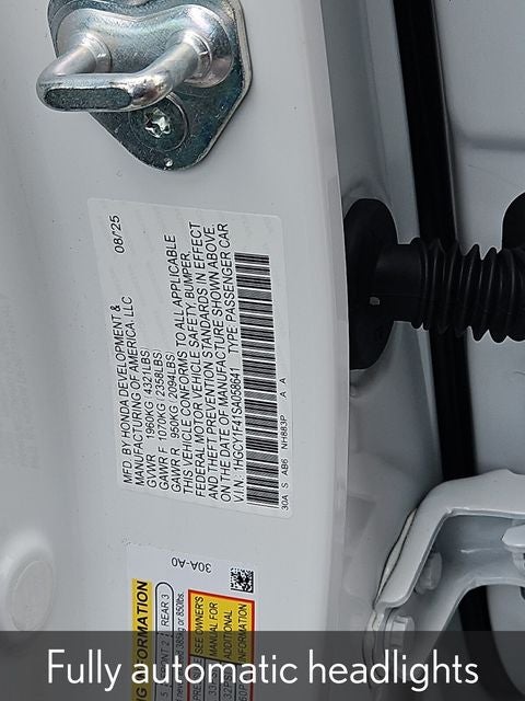 2025 Honda Accord SE