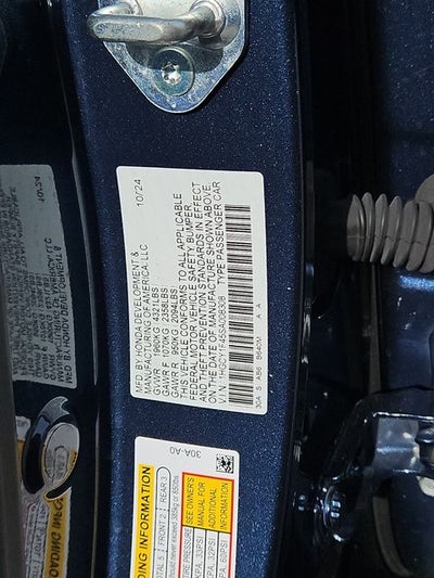 2025 Honda Accord SE