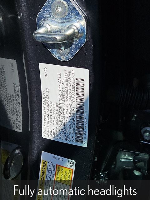 2025 Honda Accord SE