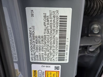 2024 Honda Accord Hybrid Sport