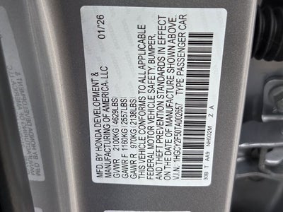 2026 Honda Accord Hybrid Sport