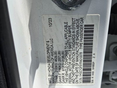 2024 Honda Accord Hybrid Sport