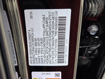 2024 Honda Accord Hybrid Sport