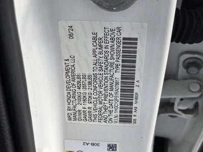 2024 Honda Accord Hybrid Sport