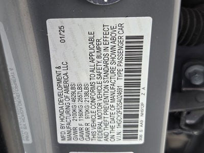 2025 Honda Accord Hybrid Sport