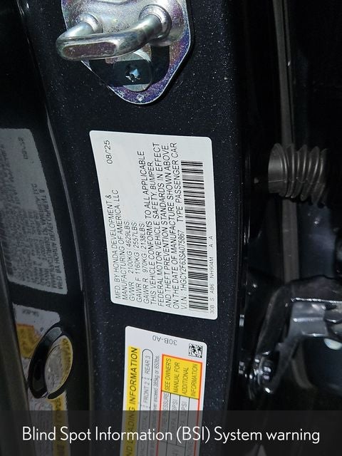 2025 Honda Accord Hybrid EX-L