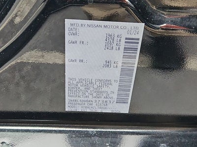 2024 Nissan Altima 2.5 SV