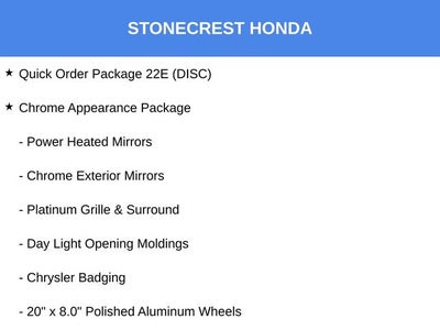 2019 Chrysler 300 Touring