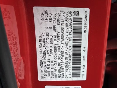 2024 Honda Civic Sport