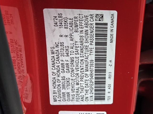 2024 Honda Civic Sport