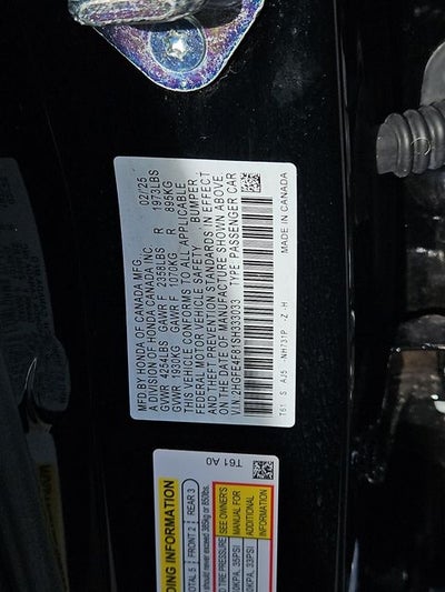 2025 Honda Civic Hybrid Sport Touring