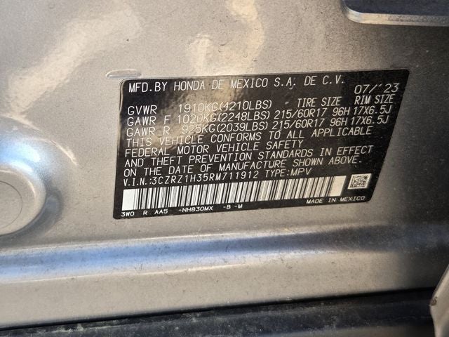 2024 Honda HR-V LX