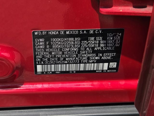 2025 Honda HR-V Sport