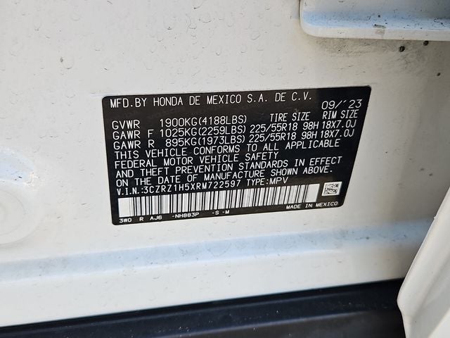 2024 Honda HR-V Sport