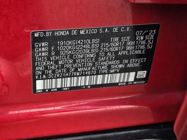 2024 Honda HR-V EX-L