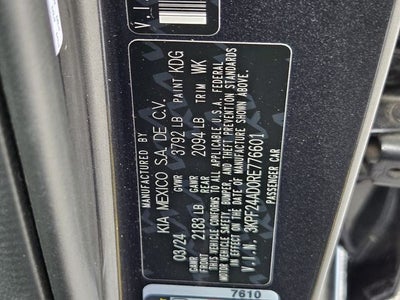 2024 Kia Forte LXS