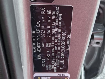 2024 Kia Forte LXS