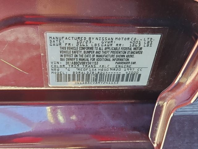 2024 Nissan Sentra SV