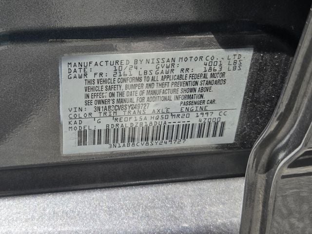 2025 Nissan Sentra SV