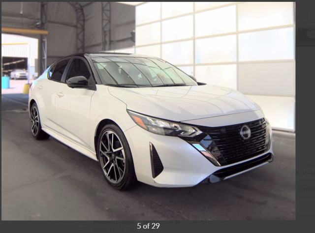 2025 Nissan Sentra SR