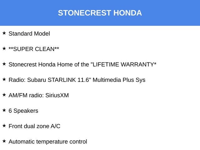 2023 Subaru Legacy Premium