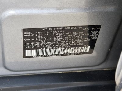 2019 Subaru Outback 3.6R Limited