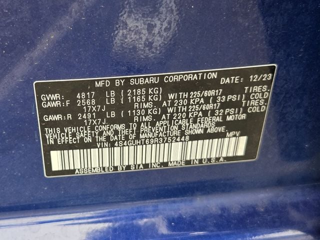 2024 Subaru Crosstrek Wilderness