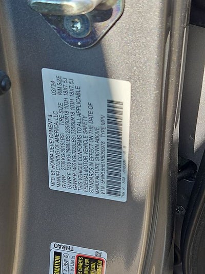 2024 Honda Odyssey EX-L