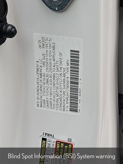 2026 Honda Odyssey Sport-L