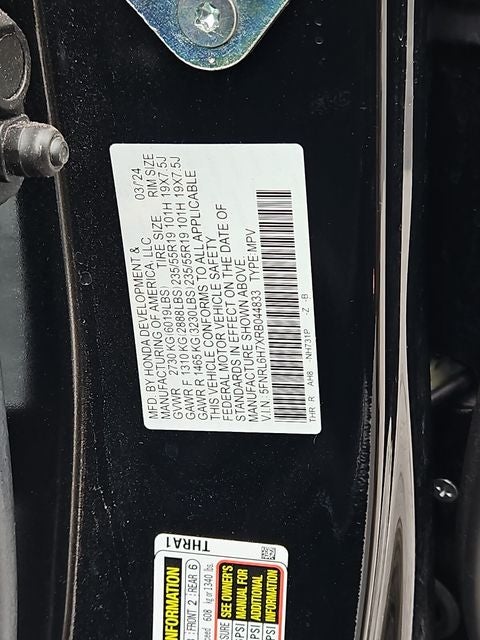 2024 Honda Odyssey Sport