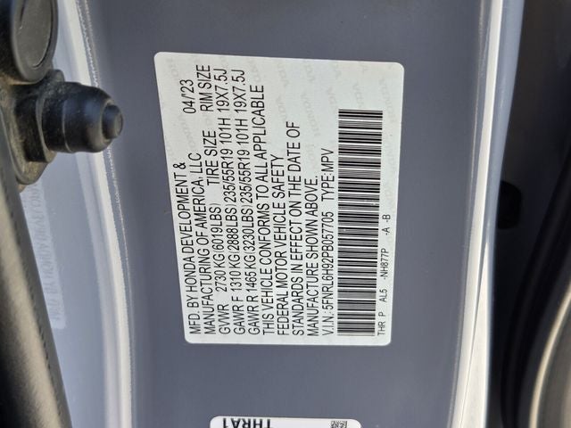 2023 Honda Odyssey Elite