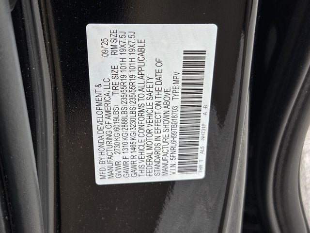 2026 Honda Odyssey Elite